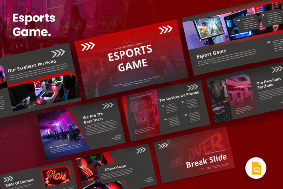 Dynamic Esports Game Google Slides Template