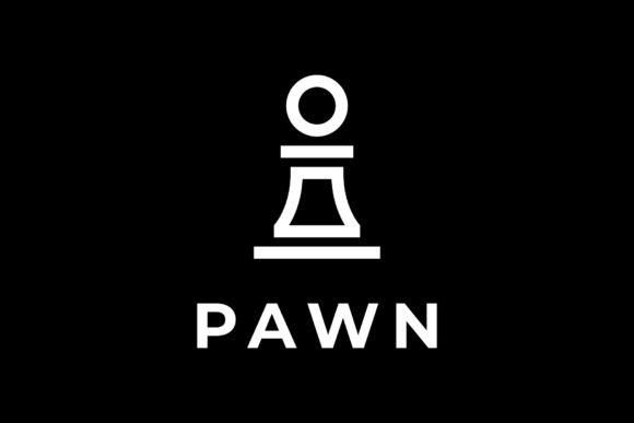 Pawn Chess Strategy Game Logo
